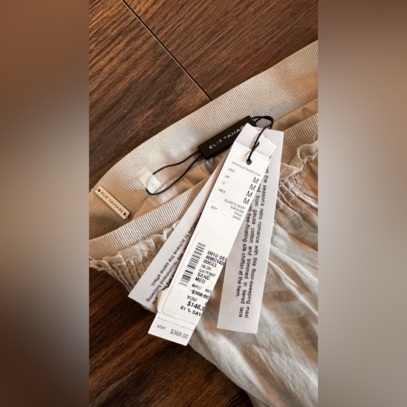 Elie Tahari Glady’s Sand Skirt - Picture 6 of 9